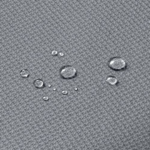 デスクチェア（防汚・防傷・シンプルオフィスチェア・ワークチェア・布張り・キャスター付き・グレー）