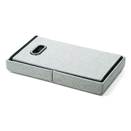 収納スツール（チェア・椅子・収納ボックス・折りたたみ・座面取り外し可能・オットマン・取っ手付き・耐荷重60kg・グレー）