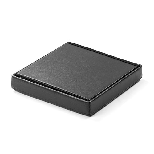 収納スツール（チェア・椅子・収納ボックス・ボックススツール・折りたたみ・オットマン・ソフトレザー・W380×D380×H380・耐荷重100kg・ブラック）