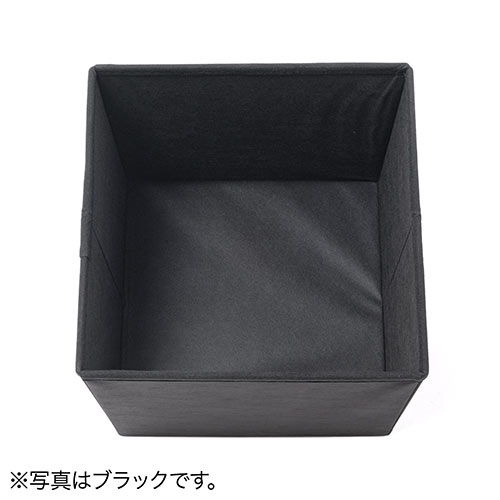 収納スツール（チェア・椅子・収納ボックス・ボックススツール・折りたたみ・オットマン・ソフトレザー・W380×D380×H380・耐荷重100kg・ブラウン）