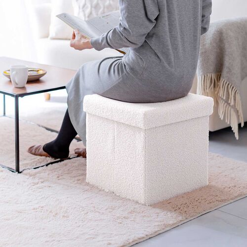 収納スツール（椅子・収納ボックス・折りたたみ・座面取り外し可能