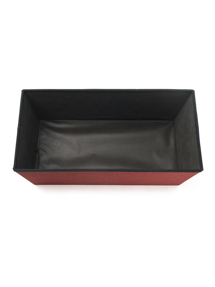 収納スツール（椅子・ボックス・折りたたみ・座面取り外し可能・オットマン・耐荷重200kg・2人掛け・レッド）