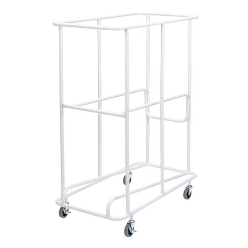 折りたたみ椅子収納カート（収納台車・折りたたみ椅子・パイプ椅子・大型キャスター・20脚収納・省スペース収納・コンパクト設計・移動ラクラク・耐荷重200kg）