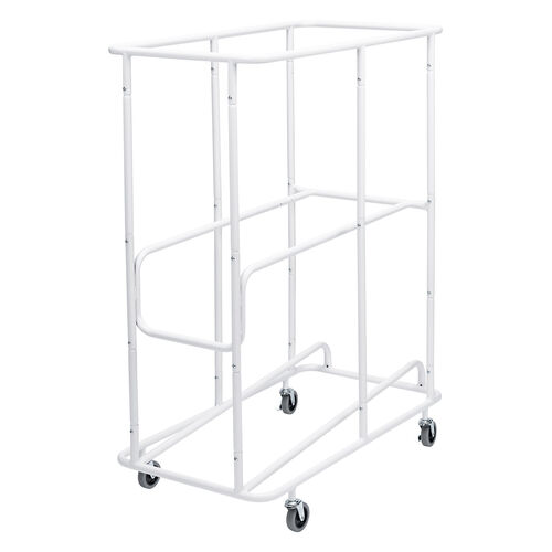 折りたたみ椅子収納カート（収納台車・折りたたみ椅子・パイプ椅子・大型キャスター・20脚収納・省スペース収納・コンパクト設計・移動ラクラク・耐荷重200kg）