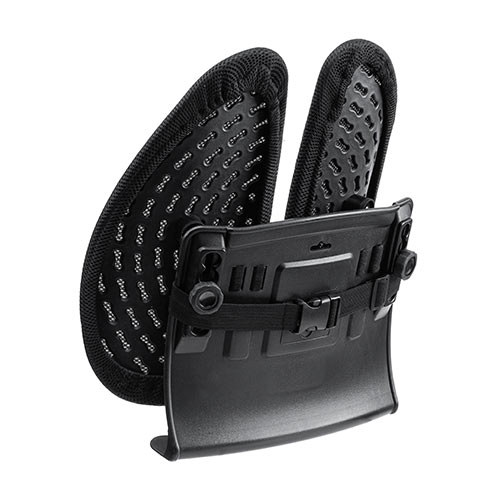 ランバーサポート（メッシュ・シートクッション・おすすめ・ブラック） SNCCS2