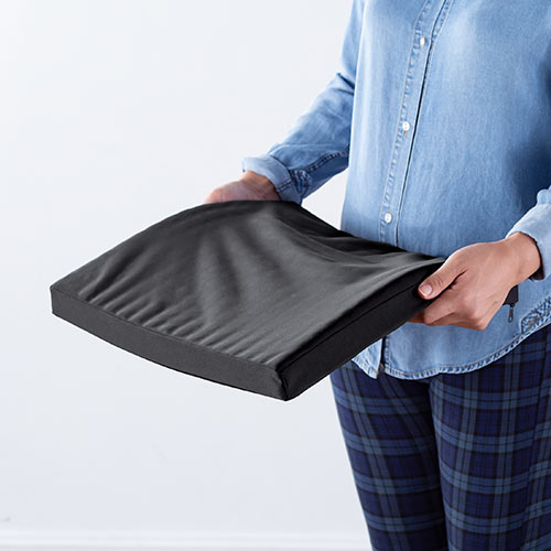 ゲルクッション（ジェルクッション・裏面滑り止め・洗濯可能・テレワーク・在宅勤務・薄い・座布団）