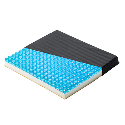 ゲルクッション（ジェルクッション・裏面滑り止め・洗濯可能・テレワーク・在宅勤務・薄い・座布団）