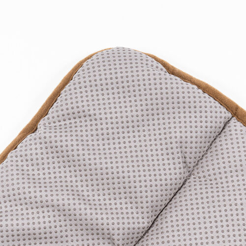 ふんわり柔らかチェアカバー（背もたれカバー・あったかカバー・ポケット付き・滑り止め・起毛・洗濯可能）