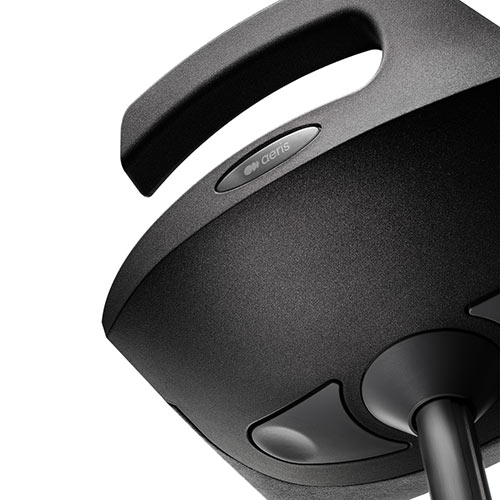 エルゴノミクスチェア（人間工学オフィスチェア・高さ調整・上下昇降デスク対応・muvman・座面4度傾斜・耐荷重120kg・ブラック）