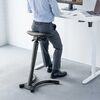 バランスチェア エルゴチェア ハイスツール 姿勢矯正 腰痛対策 ガス圧昇降 座面角度調節 立ち仕事 昇降デスク 現場 工場 レジ