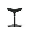 スツール（スタンディング・昇降デスク対応・座面可動・人間工学・ガス圧・高さ調整・ブラック）