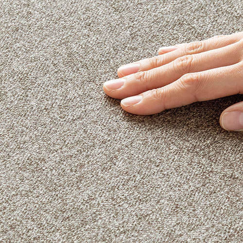 折りたたみ座椅子 ファブリック 14段階リクライニング 持ち運び可能 持ち手付き ベージュ （グレージュ）