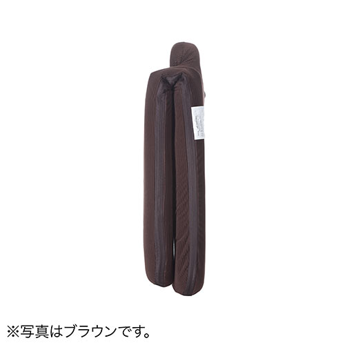 折りたたみ座椅子 ファブリック 14段階リクライニング 持ち運び可能 持ち手付き ベージュ （グレージュ）