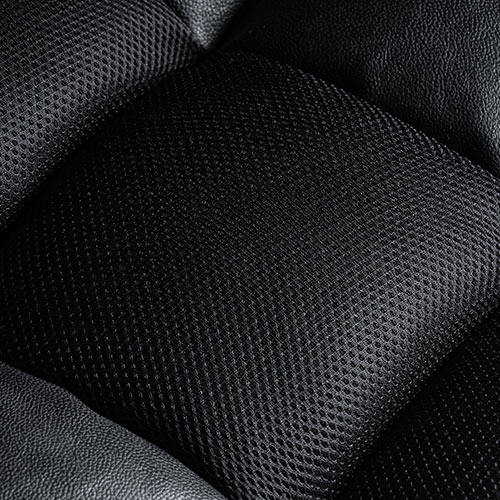 座椅子 本革 コンパクト 幅500mm リクライニング 42段階調整