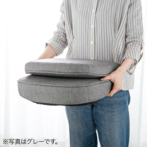 折りたたみ座椅子 コンパクト 子ども座椅子 ファブリック ブラウン