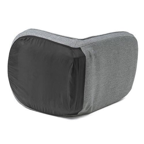 折りたたみ座椅子 コンパクト 子ども座椅子 ファブリック グレー