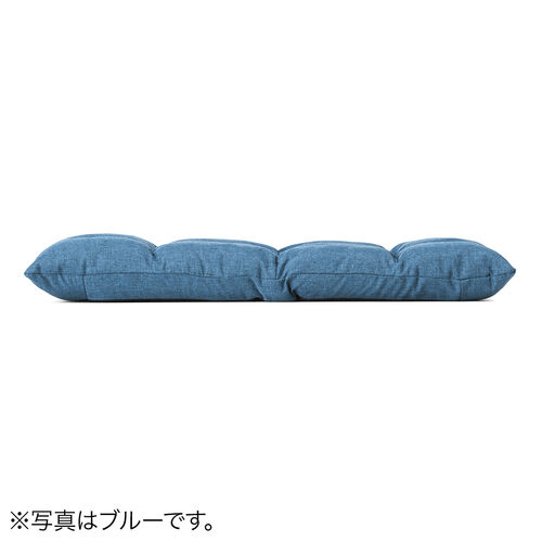 座椅子（コンパクトサイズ・ファブリック・さらふわクッション・6段階リクライニング・ 省スペース・ブラウン）