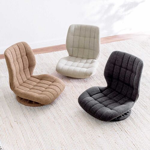 木製　回転座椅子 座椅子 回転座椅子 ラウンド座椅子 リクライニング 肘掛け 回転