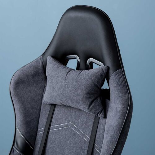 ゲーミングチェア（ゲーミング座椅子・回転座椅子・135°リクライニング・ランバーサポート付き・ヘッドレスト付き・5Dアームレスト・モールドウレタン）