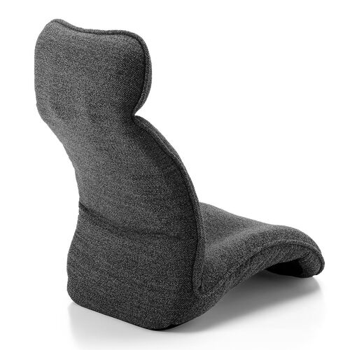 座椅子（多関節リクライニング・ヘッドレスト14段階角度調節・座面14段階角度調節・背もたれ6段階角度調節・ウレタンクッション・KOYO製ギア採用・ブラック）