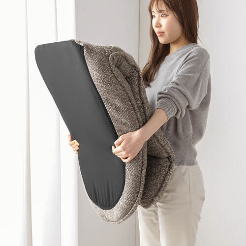 座椅子（多関節リクライニング・ヘッドレスト14段階角度調節・座面14段階角度調節・背もたれ6段階角度調節・ウレタンクッション・KOYO製ギア採用・ブラウン）