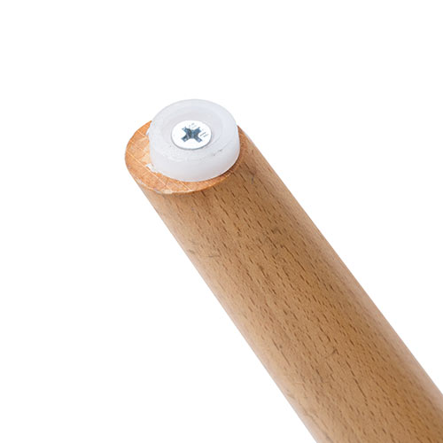 オットマン（足置き台・スツール・一人掛けイス・リラックス・キャスターなし・木目フレーム・W465・ブラック）