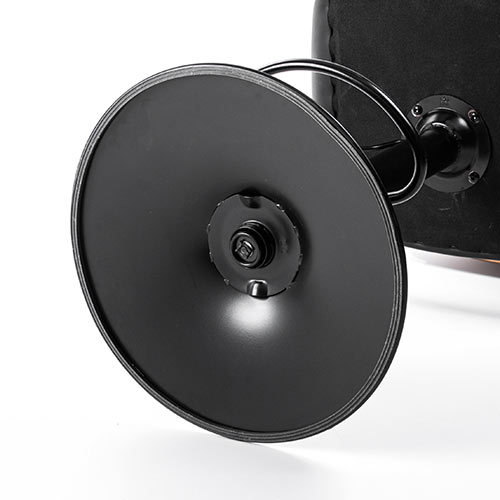 カウンターチェア（バーチェア・ウォルナット・木製・曲木・背もたれ・足置き付き・座面高さ61cm～82cm・ガス圧昇降式・360°回転）