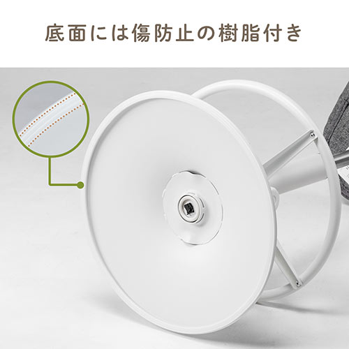 カウンターチェア（バーチェア・ハイスツール・昇降デスク・スタンディングデスク・高さ調整可能足置き・座面高さ65cm～78cm・ガス圧昇降式・360°回転・サドル型座面・グレー）