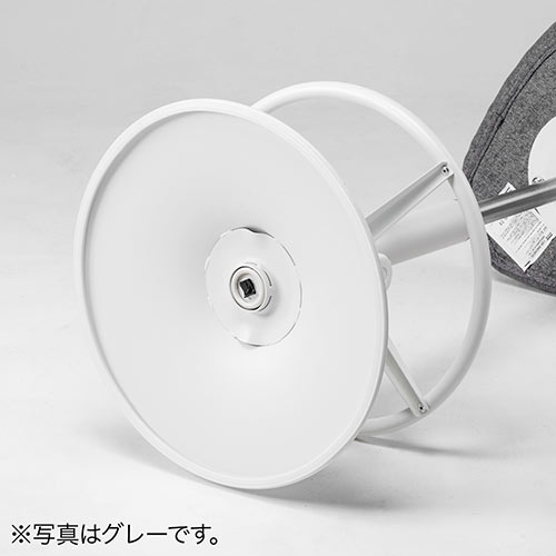 カウンターチェア（バーチェア・ハイスツール・昇降デスク・スタンディングデスク・高さ調整可能足置き・座面高さ65cm～78cm・ガス圧昇降式・360°回転・サドル型座面・ベージュ）