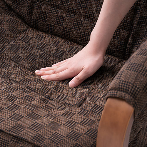 高座椅子 回転高座椅子 肘付き リクライニング 折りたたみ可能 ファブリック