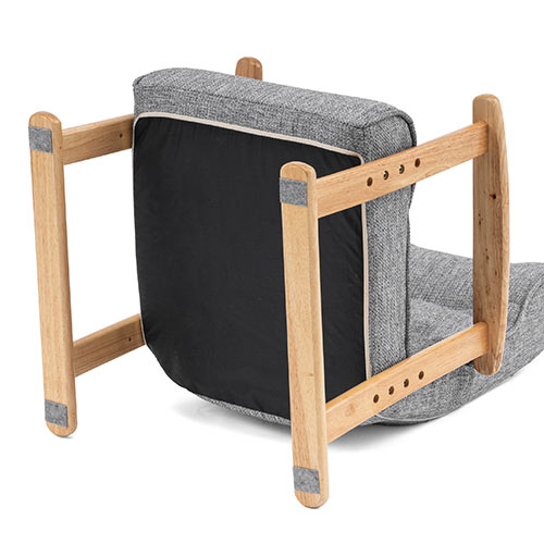 高座椅子 高さ変更 肘付き リクライニング 折りたたみ可能 ランバーサポート