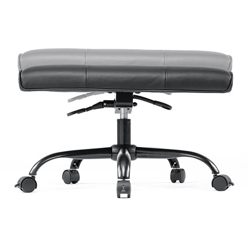 オットマン（幅広・幅72cm・あぐら対応・360°回転・キャスター・上下昇降・角度調節）