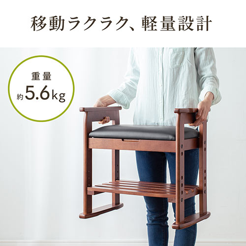 玄関椅子 玄関チェア 玄関ベンチ スツール 靴収納 腰かけ クッション付き