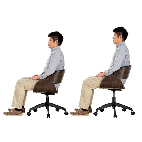 ウッドバーチェア オフィスチェア ワークチェア 幅広座面 天然木 ウォールナット PUレザー キャスター