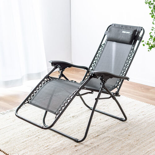 リクライニングメッシュチェア（オフィスキャンピングチェア・ワーケーション・アウトドア・アームレスト・ヘッドレスト・無段階角度調節）