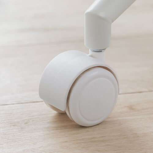 ソファチェア（オフィスチェア・デスクチェア・パソコンチェア・ガス圧上下昇降・高反発クッション・体圧分散・耐荷重100kg・ボア生地・ベージュ）