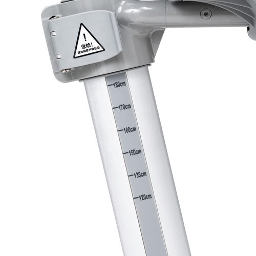 キッズチェア（座面高さ調整・背もたれ高さ調整・座面前後調整・耐荷重120kg・ストッパー付き・極厚モールドウレタン使用・足元収納・ブルー）