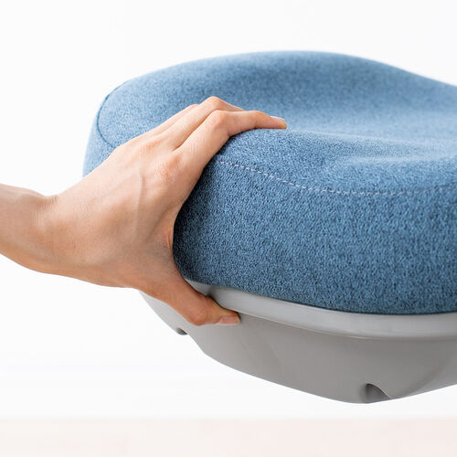 キッズチェア（分割背もたれ・座面高さ調整・背もたれ高さ調整・座面前後調整・耐荷重120k・ストッパー付き・極厚モールドウレタン使用・グレー）