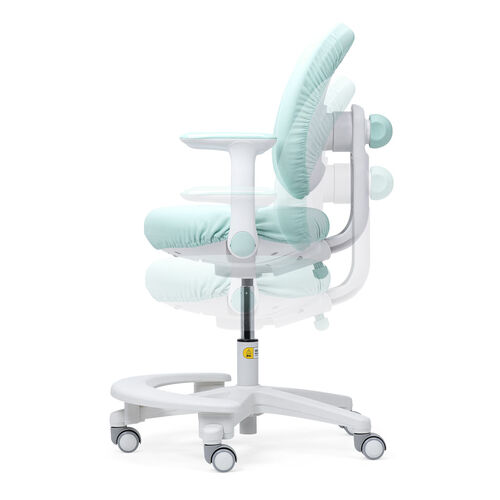 学習チェア（キッズチェア・学習椅子・学習机用チェア・子供用学習チェア・姿勢サポートチェア・成長チェア・ブルー）