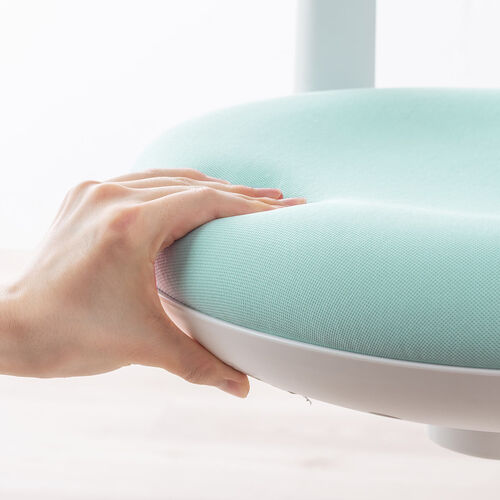 学習チェア（キッズチェア・学習椅子・学習机用チェア・子供用学習チェア・姿勢サポートチェア・成長チェア・ブルー）