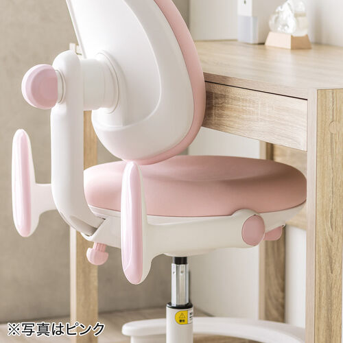 学習チェア（キッズチェア・学習椅子・学習机用チェア・子供用学習チェア・姿勢サポートチェア・成長チェア・ブルー）