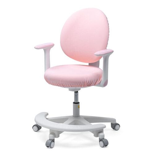 学習チェア（キッズチェア・学習椅子・学習机用チェア・子供用学習チェア・姿勢サポートチェア・成長チェア・ピンク）