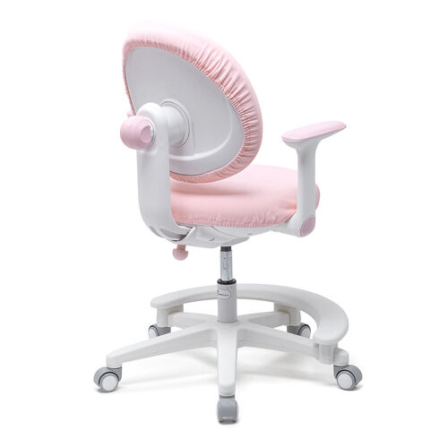 学習チェア（キッズチェア・学習椅子・学習机用チェア・子供用学習チェア・姿勢サポートチェア・成長チェア・ピンク）