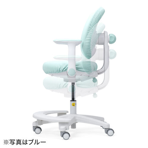 学習チェア（キッズチェア・学習椅子・学習机用チェア・子供用学習チェア・姿勢サポートチェア・成長チェア・ピンク）