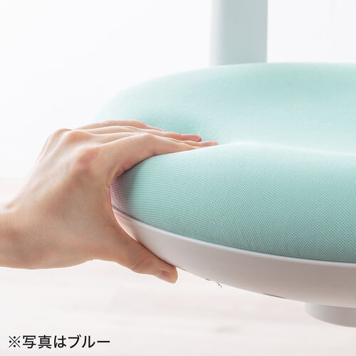 学習チェア（キッズチェア・学習椅子・学習机用チェア・子供用学習チェア・姿勢サポートチェア・成長チェア・ピンク）