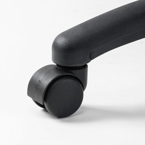 レザーチェア（極厚クッション・PUレザー・跳ね上げ式肘掛け・ロッキング・ミドルバック・社長椅子）