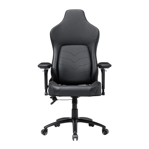 レザーチェア（ゲーミングチェア・リクライニング・傾斜角度170°・特殊アームレスト・大型ランバーサポート・あぐら対応・ハイバック・耐荷重100kg）