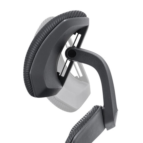 メッシュチェア（リクライニング・最大傾斜角120°・収納式オットマン・ヘッドレスト・ランバーサポート・アームレスト）