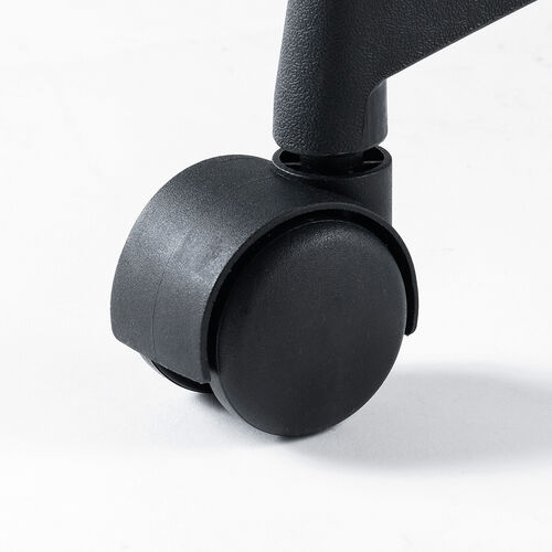 オフィスチェア（メッシュチェア・ロッキング・ミドルバック・アームレスト・ランバーサポート・ブラック）