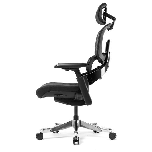 エルゴノミクスチェア（メッシュチェア・シンクロロッキング・4Dアームレスト・座面スライド式・ウレタンクッション・背もたれ上下調整・上下可動ヘッドレスト・ランバーサポート・大型ナイロンキャスター）